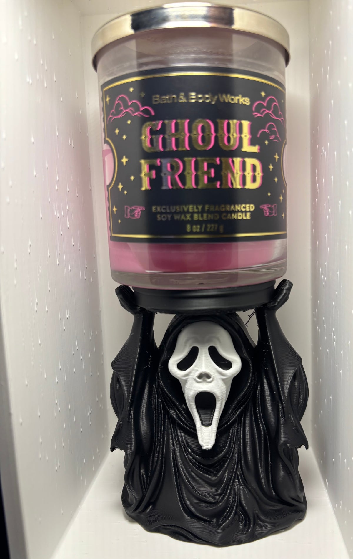 Horror Candle Holder — finished print